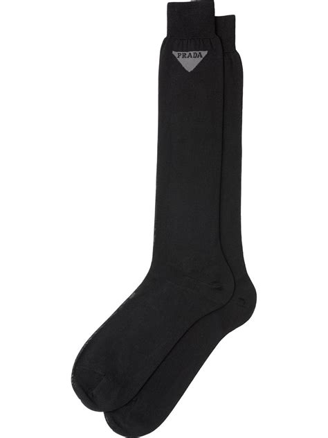 prada socks black styled